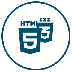HTML3/CSS3円アイコン