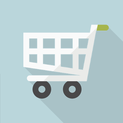 カートフラットアイコン