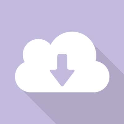 クラウドフラットアイコン