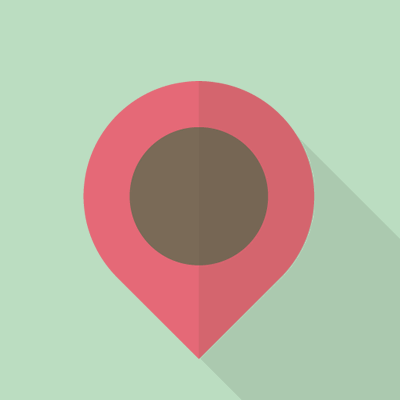 ピンフラットアイコン